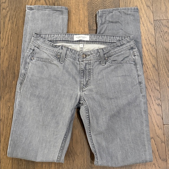 Vintage Habitual Ladies Grey Jeans Excellent New Condition - Picture 6 of 6